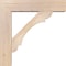 Ekena Millwork Olympic Block Smooth Bracket w/ Offset Brace, Douglas Fir, 7 1/2"W x 32"D x 32"H BKT0806X32X32OLY05SDF - alternate 3